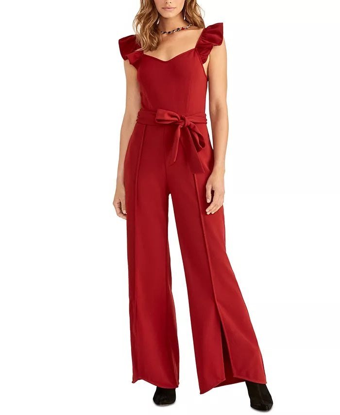 Rachel Roy Women's Iona Jumpsuit Red Size XX-Large