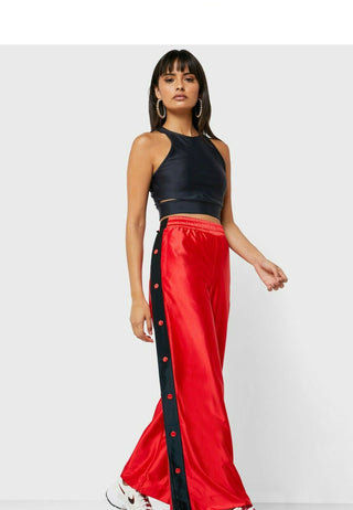 Nike Women's Tech Fitness Track Pants Red Size Small