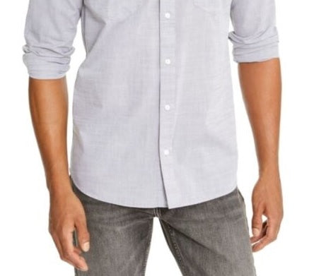 Levi's Men's Darrow Shirt Grey Size X-Large