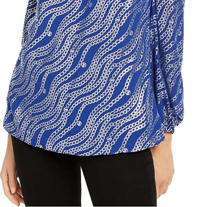 michael-kors-womens-plus-size-printed-ruffled-off-the-shoulder-top-blue-size-0x