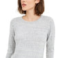 Maison Jules Women's Flecked Sweater Grey Size Large