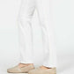 Charter Club Women's Straight-Leg Braid-Stripe Jeans White Size 10