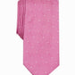 Alfani Men's Geometric Dot Tie  Pink Size Regular