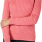 Karen Scott Women's V-Neck Solid Sweater Pink Size X-Small