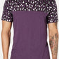 INC International Concepts Men's Foil Leopard T-Shirt Purple Size X-Small