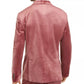 INC International Concepts Men's Big & Tall Velvet Blazer Red Size 4Xlt