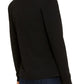 INC International Concepts Women's V-Neck Keyhole Blouse -Black Size X-Small