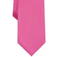 Alfani Men's Solid Texture Slim Tie Pink Size Regular