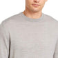 Clubroom Men's Gray Long Sleeve Crew Neck Classic Fit Cotton Sweater Grey Size Small