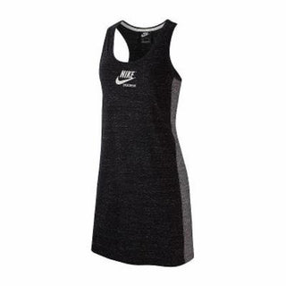 Nike Women's Gym Vintage Colorblocked Tank Dress -Grey Size Large
