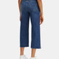 Levi's Women's Mile High Cropped Wide-Leg Jeans Blue Size 29X25