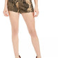 Guess Women's Snake Print Shorts Beige Size 27