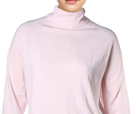 Karen Scott Women's Turtleneck Sweater Pink Size XX-Large