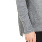 Bar III Women's Turtleneck Hi-Low Pullover Sweater Grey Size X-Large