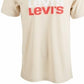 Levi's Men's Stacked Logo T-Shirt Beige Size XX-Large