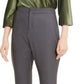 INC International Concepts Women's Solid Capri Pants Grey Size 6