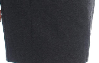 Alfani Women's Women's Elastic Waistband Pencil Skirt Grey Size Large