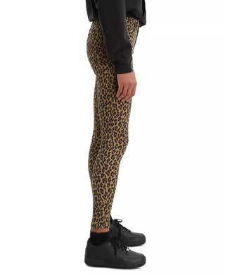 Levi's Women's 720 Animal Printed Super Skinny Jeans Brown Size 28