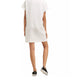 DKNY Women's Sport Shadow-Logo Dress White Size Medium