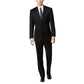 Calvin Klein Men's Modern Fit Two Button Formal Suit Black Size 42