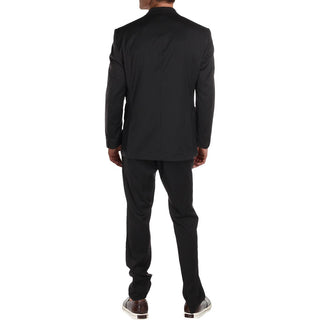 Calvin Klein Men's Modern Fit Two Button Formal Suit Black Size 42