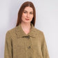 Karen Scott Women's Button Front Shawl Collar Cardigan Brown Size X-Small