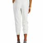 Alfani Women's Jogger Ankle Pants Soft White Size 6