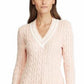 Ralph Lauren Women's Cricket Sweater Pink  Size Small