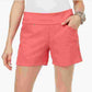 INC International Concepts Women'sCurvy Pull On Shorts Pink Size 0