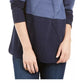 Karen Scott Women's Grace Colorblocked Sweater Red/ Black Size X-Small