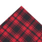 Bar III Men's Seabury Cotton Plaid Pocket Square Red Size Regular