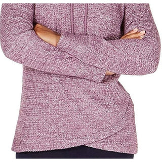 Ideology Women's Cowl Neck Tulip Hem Top Pink Size Large