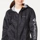 Columbia Women's Flash Forward Printed Windbreaker Black Size Large