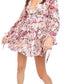 Free People Women's Closer To The Heart Tiered Floral Dress Pink Size Small