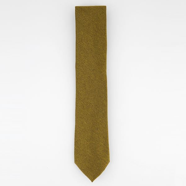 Perry Ellis Men's Vandorn Metallic Solid Tie Gold One Size