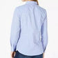 Charter Club Women's Button Front Top Blue Size 18