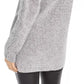 Bar III Women's Crisscross-Back Tunic Sweater Gray Size Medium