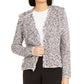 Alfani Women's Mixed-Yarn Open-Front Cardigan Black Size XX-Large