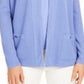 Anne Klein Women's Cardigan Blue Size X-Small