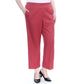 Alfred Dunner Women's Cedar Canyon Pull On Pants Red Size 16