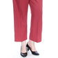 Alfred Dunner Women's Cedar Canyon Pull On Pants Red Size 16