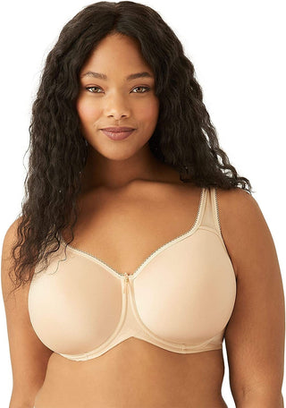 Wacoal Women's Basic Beauty Underwire T-Shirt Bra Sand Size 42D