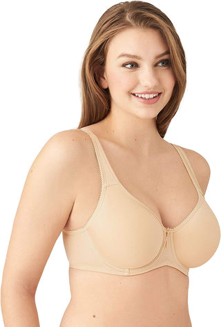 Wacoal Women's Basic Beauty Underwire T-Shirt Bra Sand Size 42D