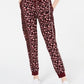Hippie Rose Juniors' Cozy Jogger Pants Wine Size Small