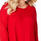 Alfani Women's Ottoman Knit Tunic Sweater Wine Size X-Large