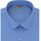 Kenneth Cole Reaction Men's Slim Fit All Day Flex Performance Stretch Solid Dress Shirt Blue Size 15.5X34X35