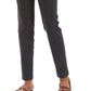 Charter Club Women's Slim Leg Ankle Pants Grey Size 4 Petite