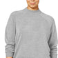 Karen Scott Women's Mock Neck Sweater Grey Size PL