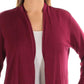 Alfani Women's Novelty Stitch Cardigan Dark Fudge Size X-Large