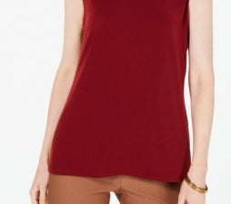 Charter Club Women's Boat Neckline Top Red Size Small